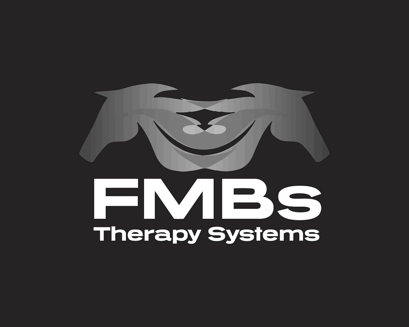 FMBs logo on a black background